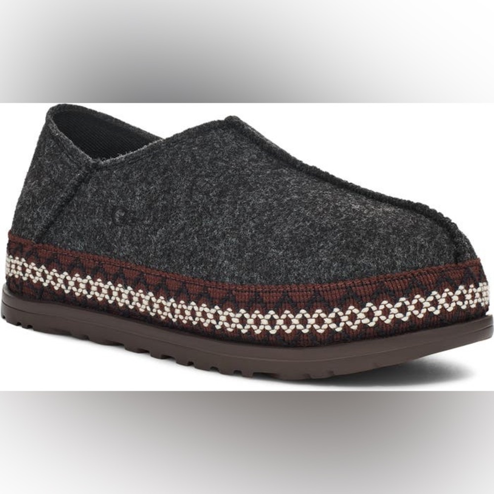 UGG Refelt Tasman Slippers Black Size 7 SOLD OUT